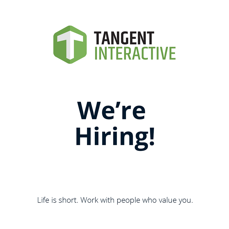Tangent Interactive - Current Openings