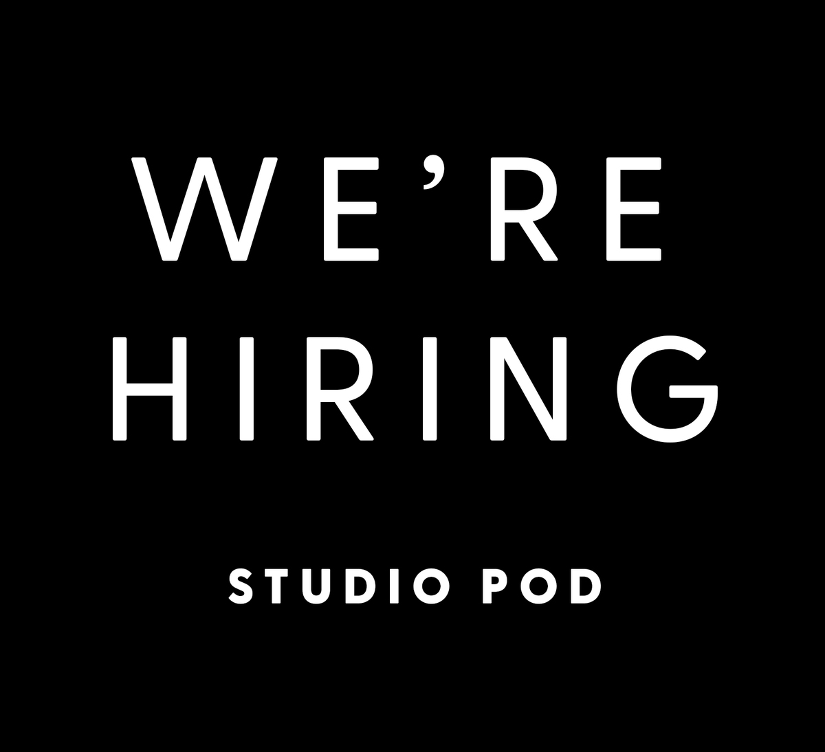 studio-pod-current-openings