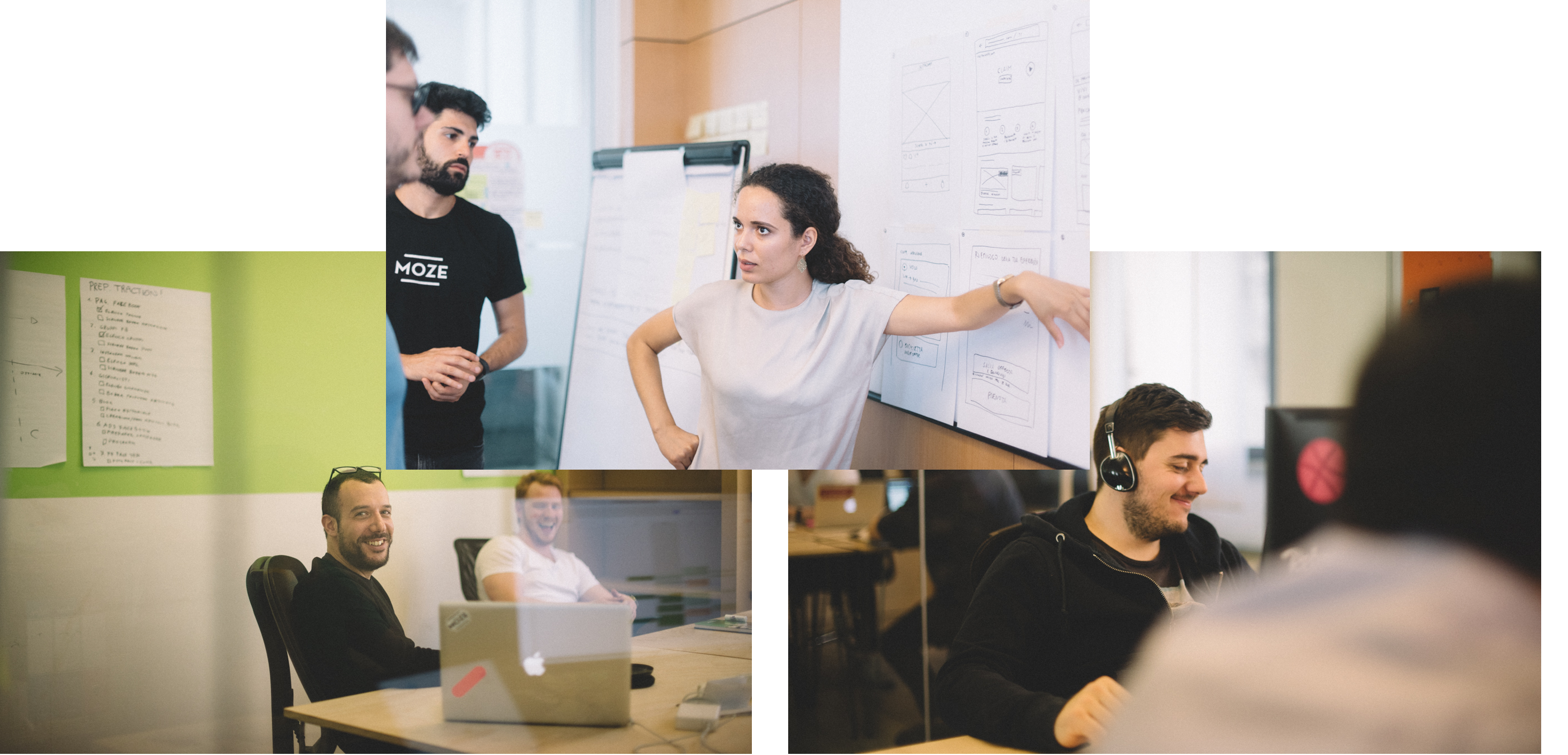 Moze team at work