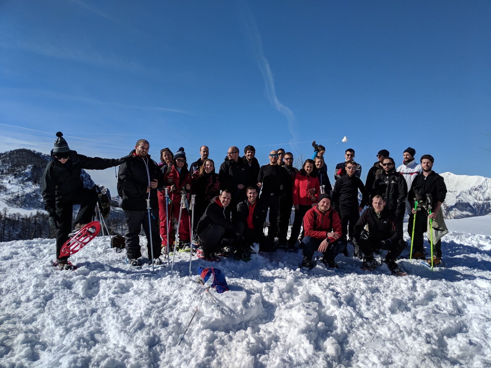 Snowshoeing